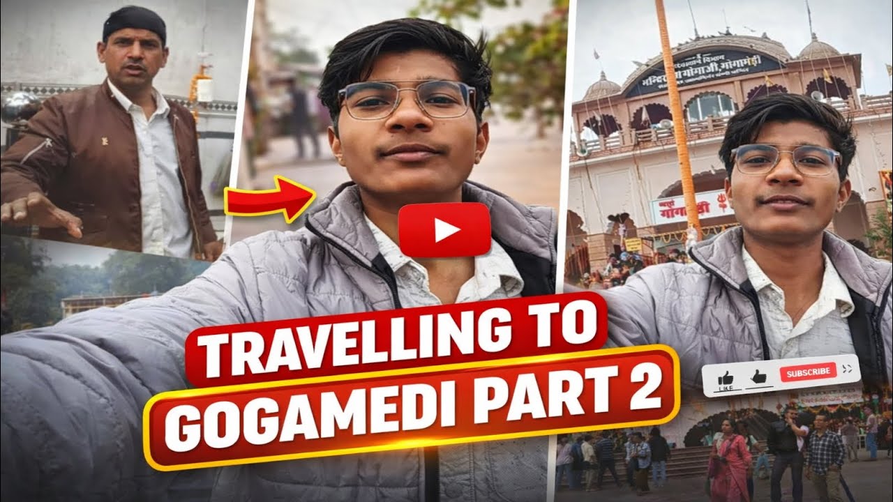 Gogamedi Ji Darshan Part 2 🚩 | Spiritual Vlog | MK Crazy Vlogs