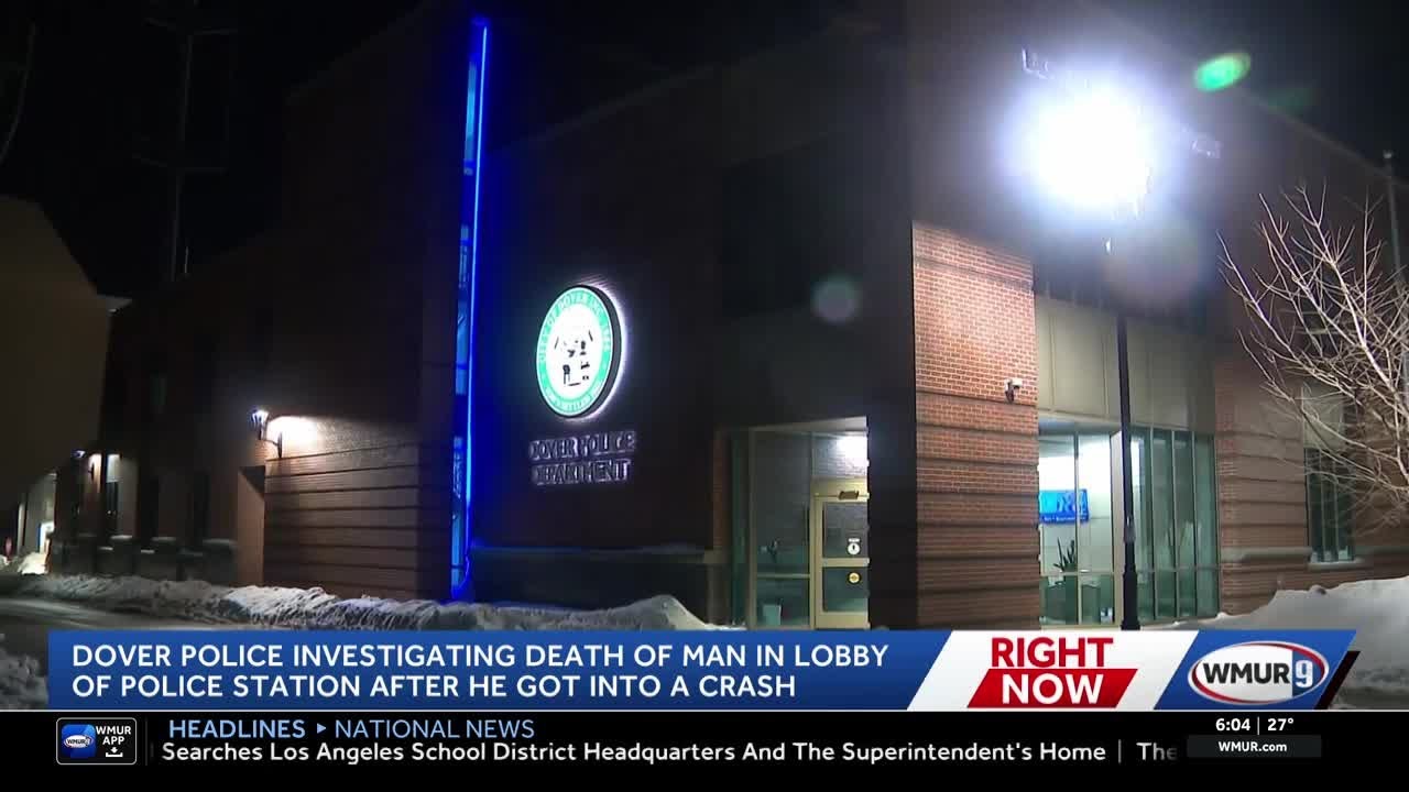 Man dies in lobby of Dover Police Station