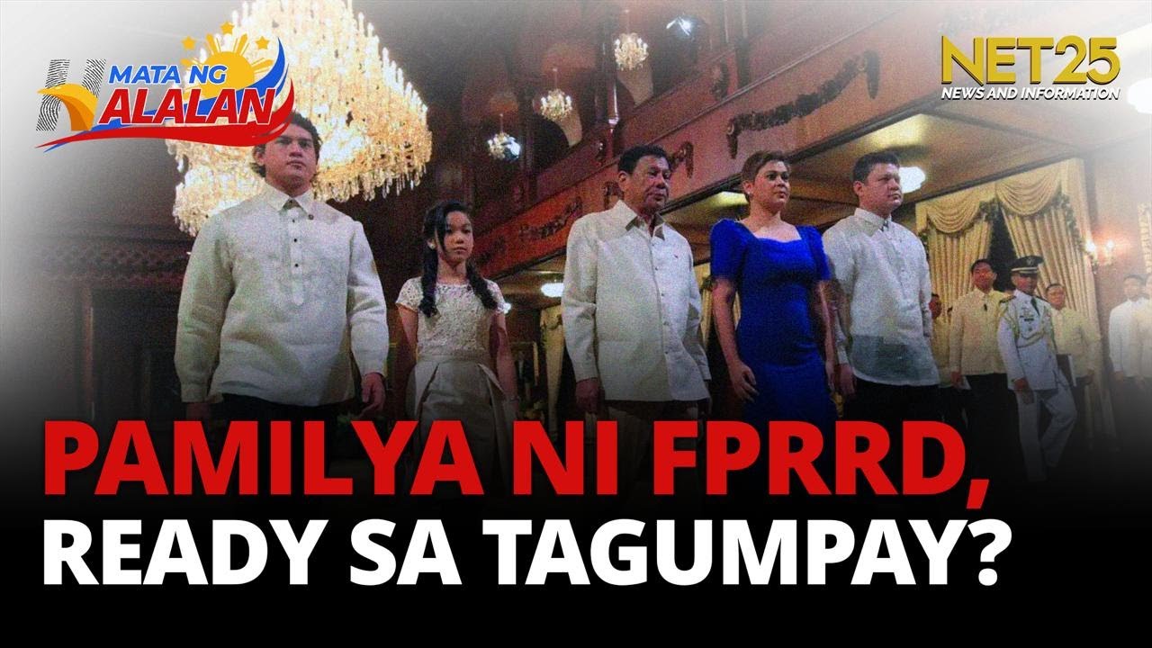 Pamilya Duterte, nakaabang sa panunumpa ni FPRRD bilang mayor