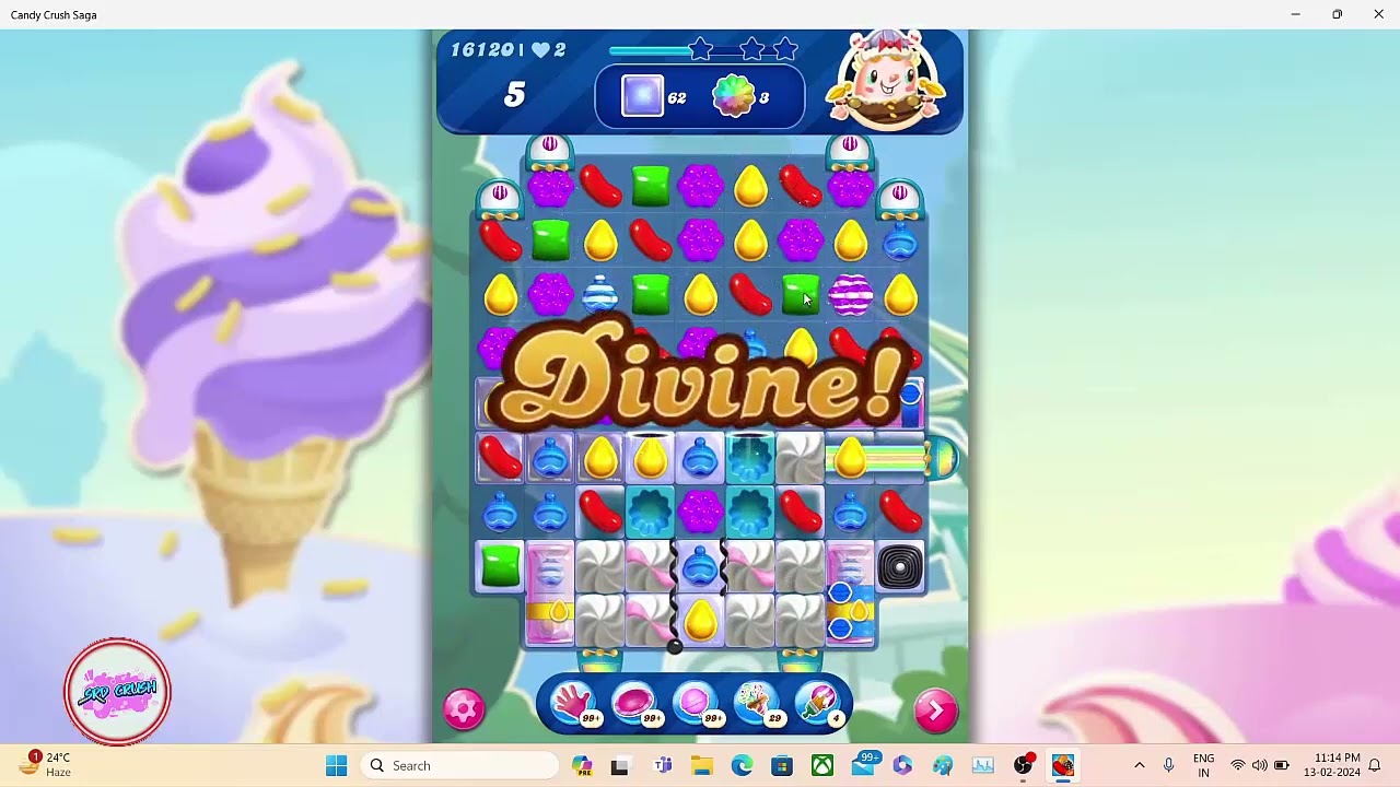 Candy Crush Saga Level 16120
