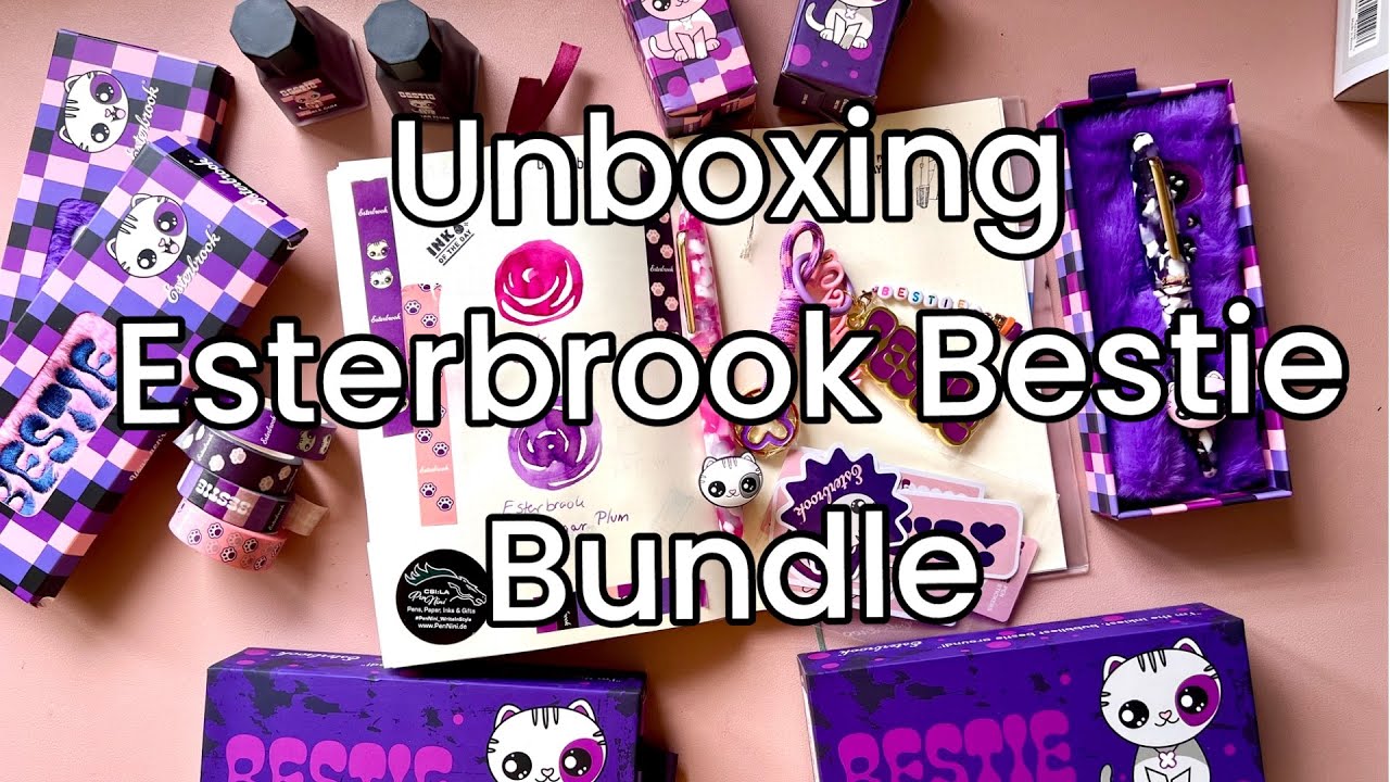 Unboxing Bestellung bei Pennini | Esterbrook Bestie Bundle Bubblegum und Sugar Plum | Colorverse 
