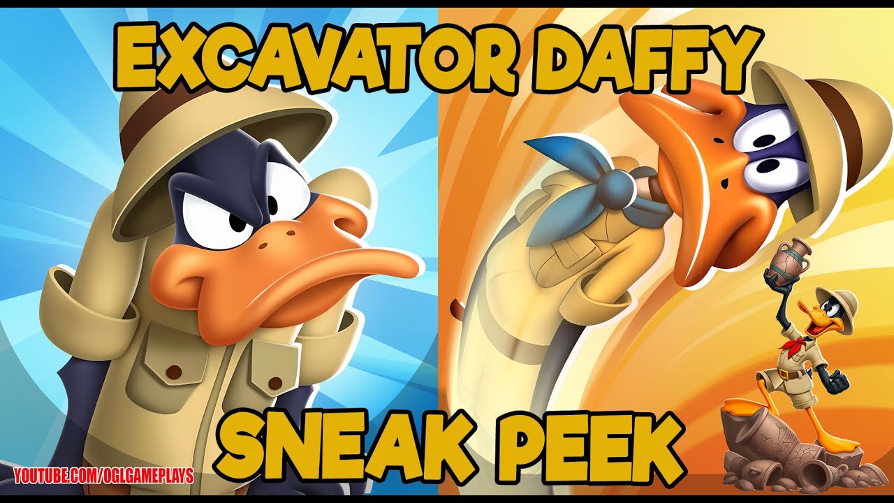 EXCAVATOR DAFFY SNEAK PEEK AND INFO - LOONEY TUNES WORLD OF MAYHEM