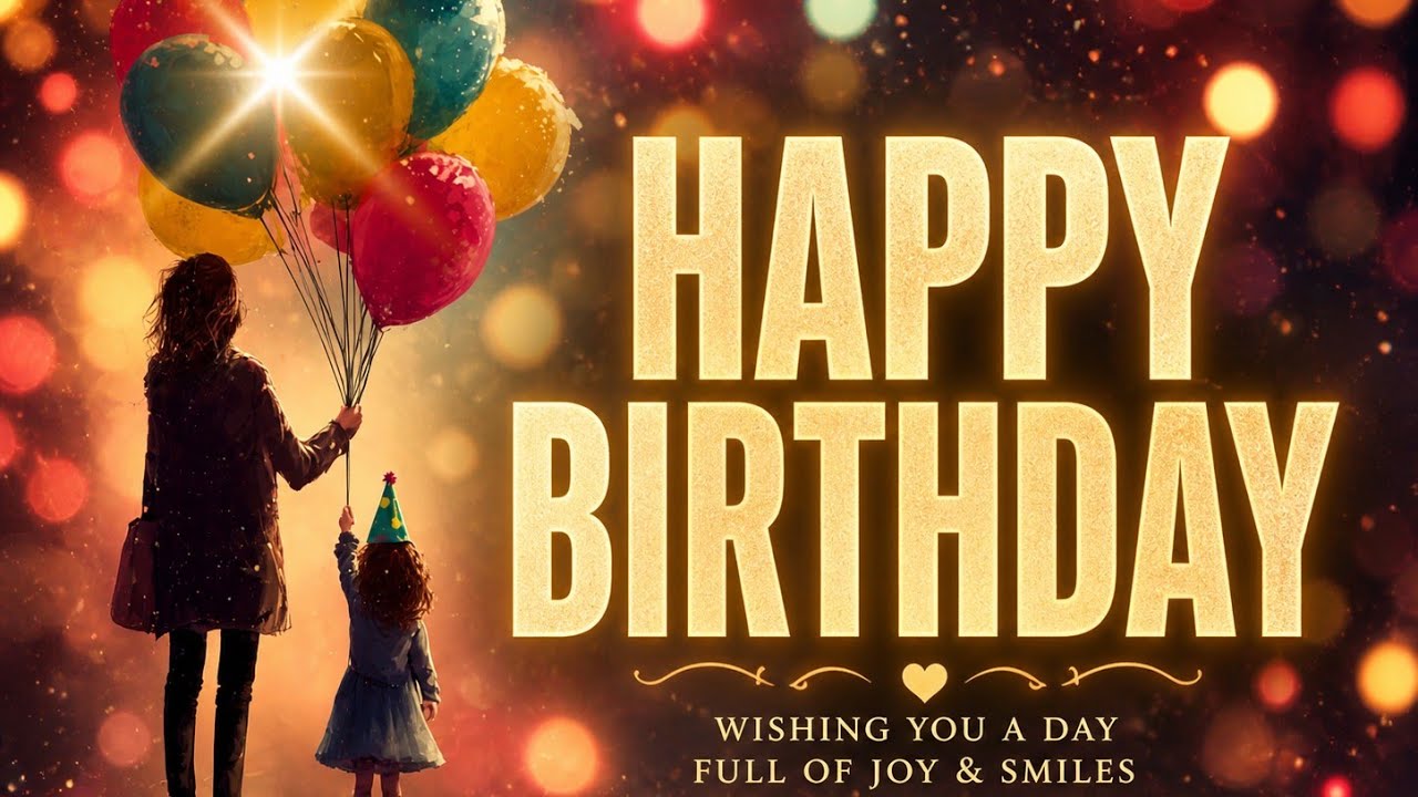 BEST Birthday Wishes Forever Young 🎈 Happy Birthday Celebration