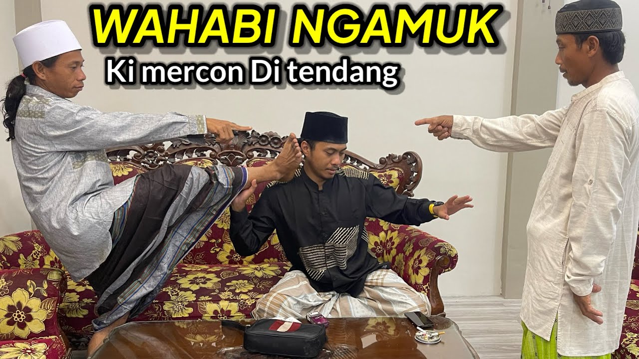 WAHABI MARAH TENDANG KI MERCON IKAN EMAS