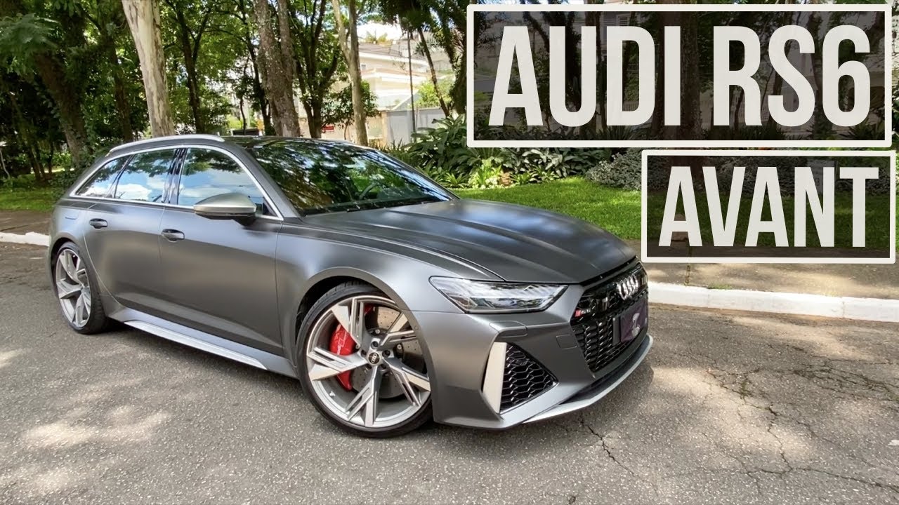 AUDI RS6 AVANT: salvem as peruas!
