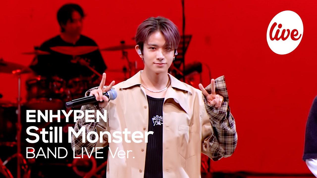 [4K] ENHYPEN - “Still Monster” Band LIVE Concert [it's Live] шоу живой музыки