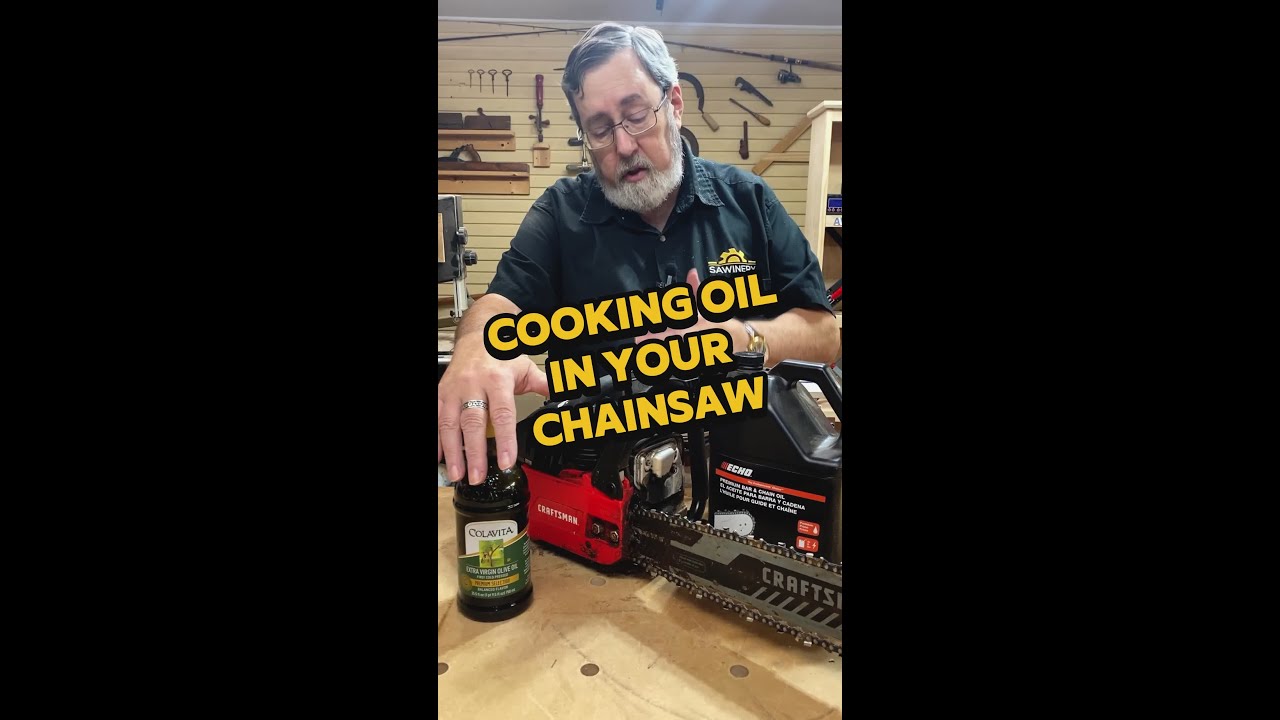 Cooking Oil for Your Chainsaw? Here&rsquo;s the Truth