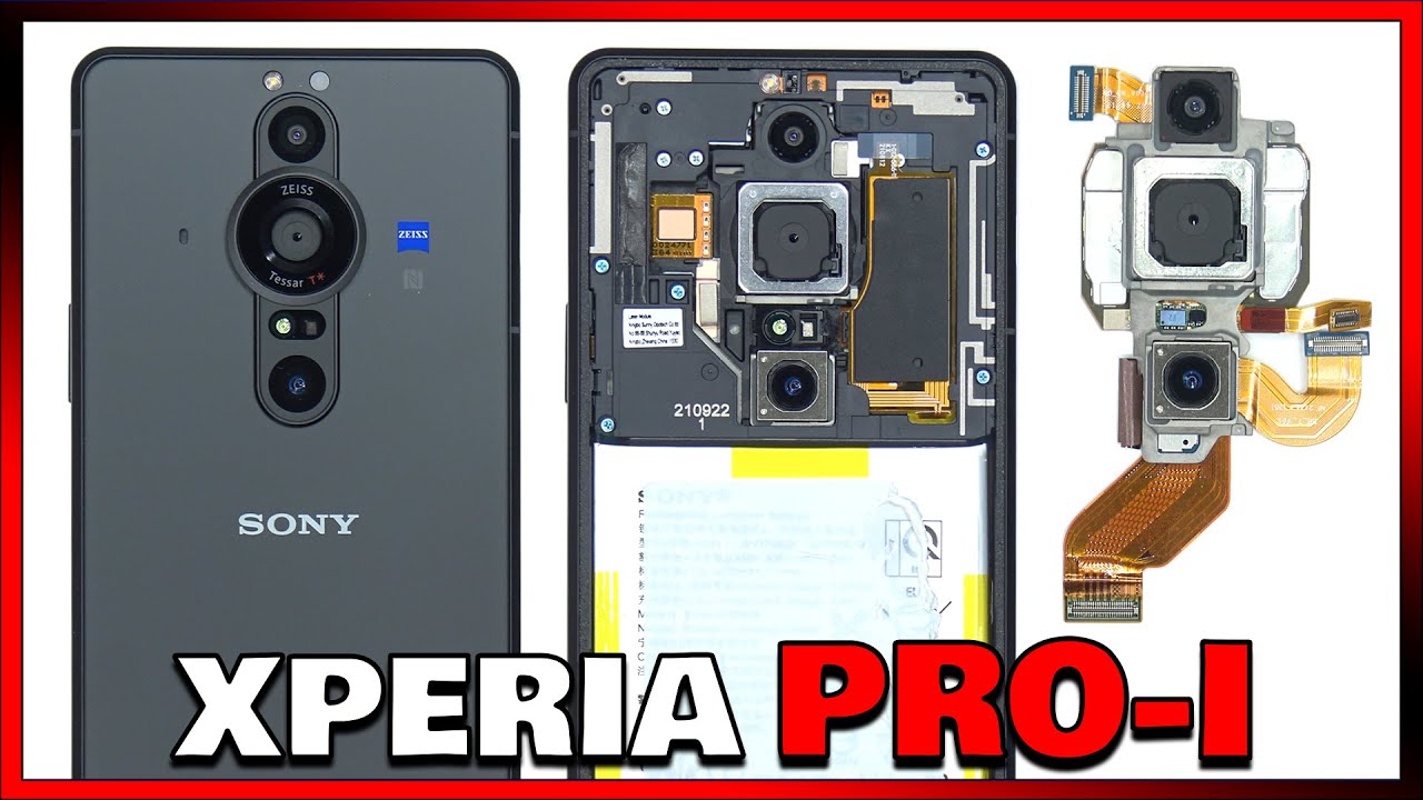 Видеообзор разборки и ремонта Sony Xperia Pro-I