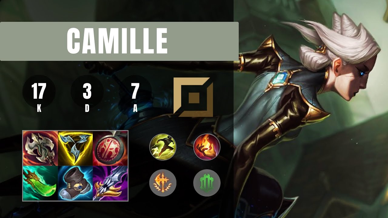 Camille Top vs Vayne - EUW Challenger Patch 26.02