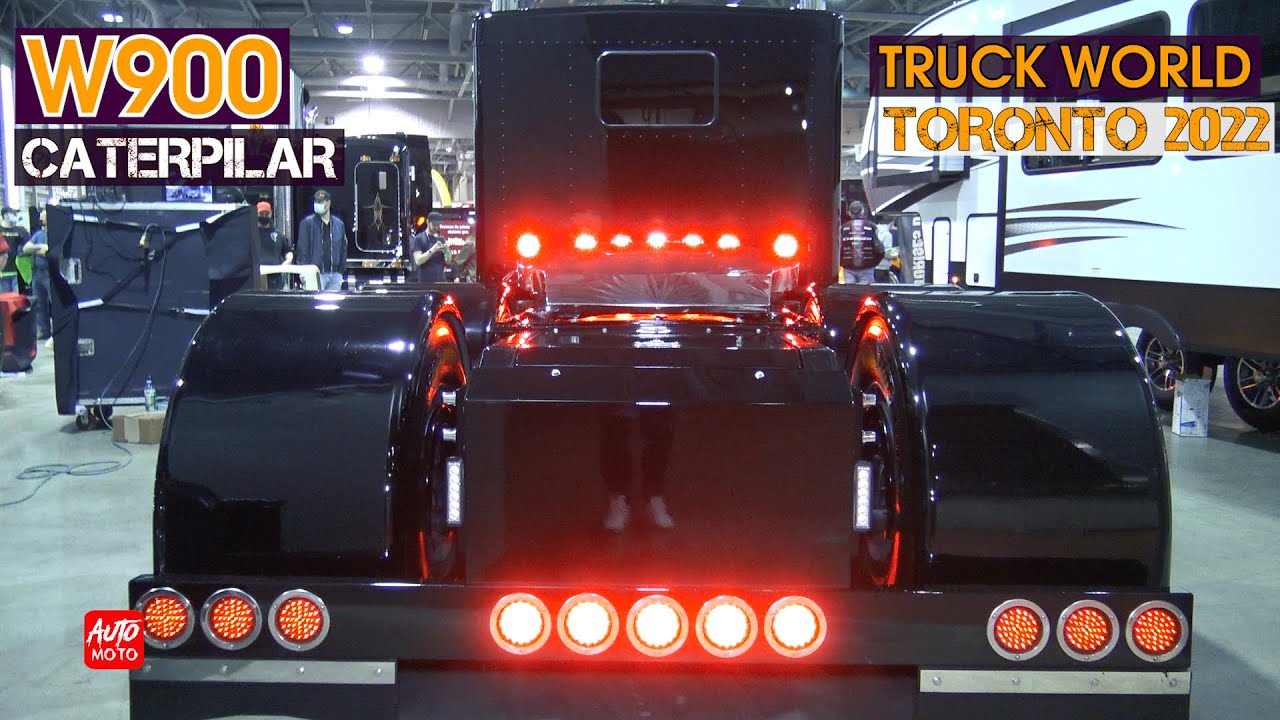 2019 Kenworth W900 Caterpilar Custom Built - Exterior And Interior - Salon Auto-Sport Quebec 2022