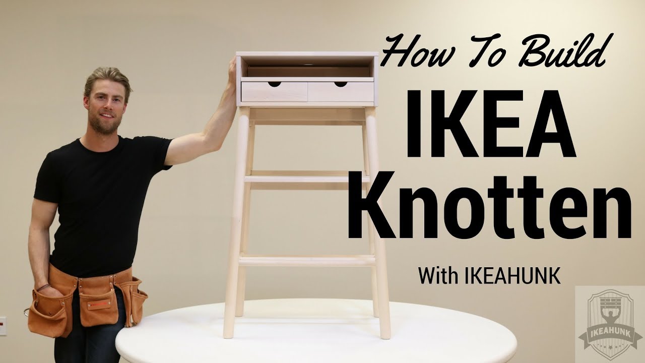 How to Assemble IKEA Knotten Standing Desk