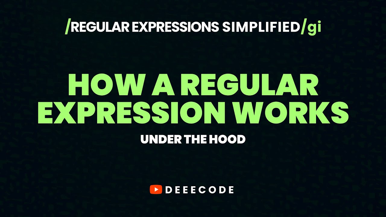 REGEX ENGINES Simplified - How Regular Expressions work | Part 3