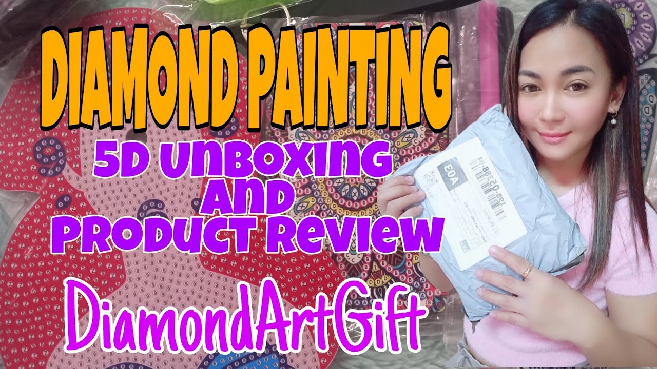 DIAMOND PAINTING in 5D | Unboxing and Product Review | DiamondArtGift