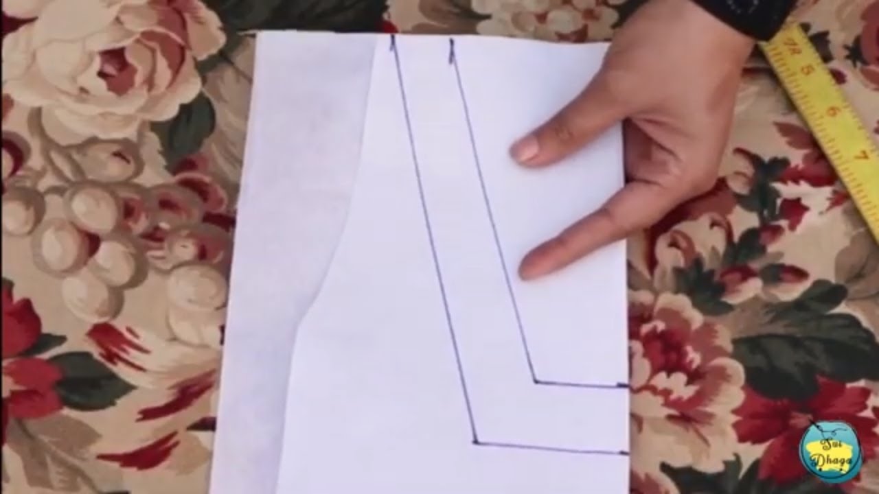 Latest Glass Neck Design Cutting l Basic Stitching Course Lesson_4