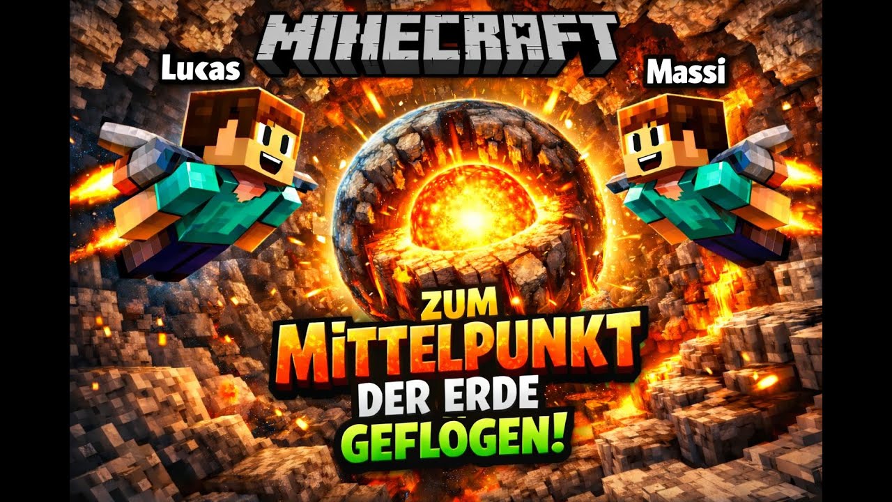 Ich bin in Minecraft zum Mittelpunkt der Erde geflogen!“