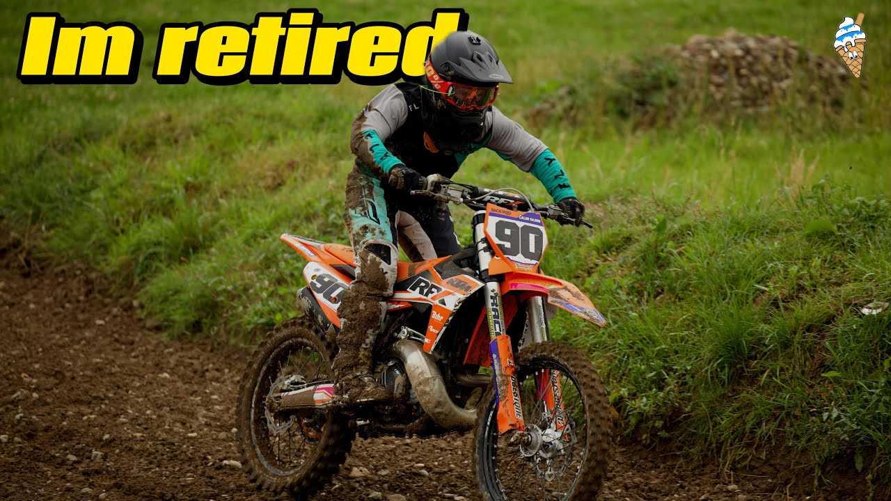 My last time ever on a dirt bike!