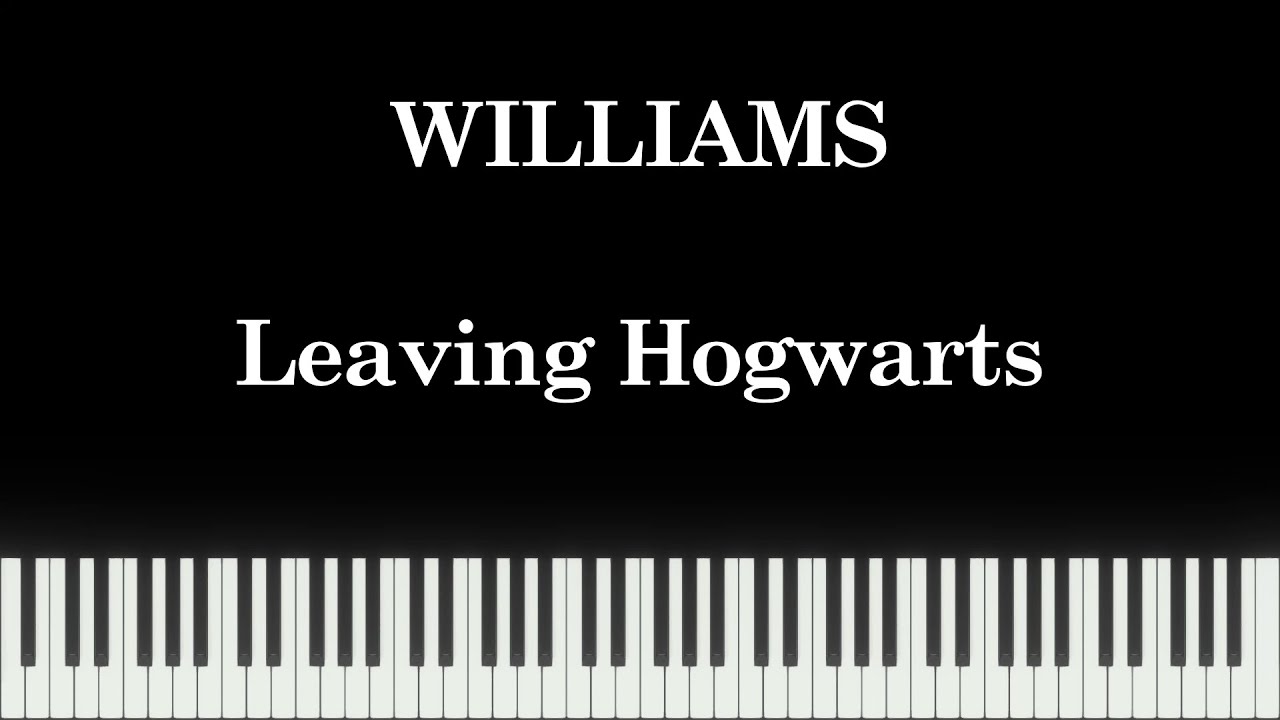 Harry Potter 1 - Leaving Hogwarts (Synthesia Piano)