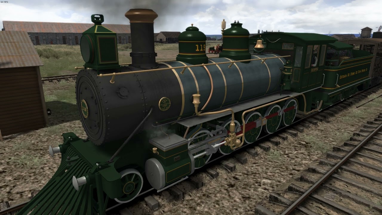 Train Simulator Classic: 1885 Dom Pedro 2-10-0 by Machine Rail