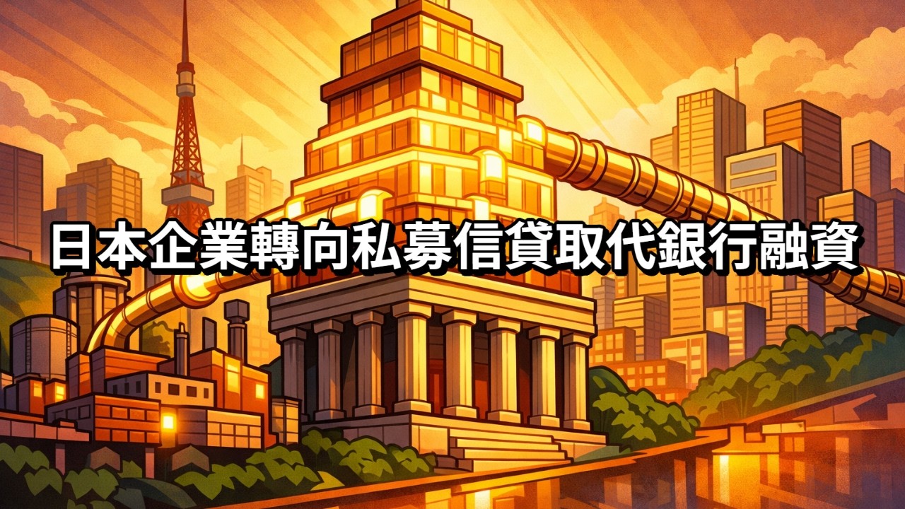 [音频] 日本企業轉向私募信貸取代銀行融資