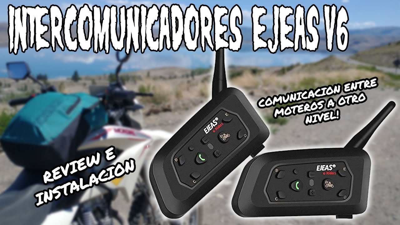 UNBOXING/REVIEW INTERCOMUNICADORES EJEAS V6 PRO (INSTALACIÓN  Y CONEXIÓN)