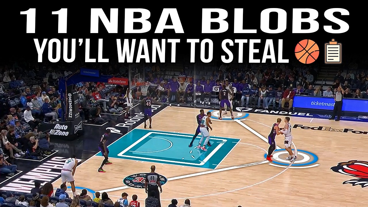 Top 11 NBA Baseline Out Of Bounds Plays You'll Want To Steal!