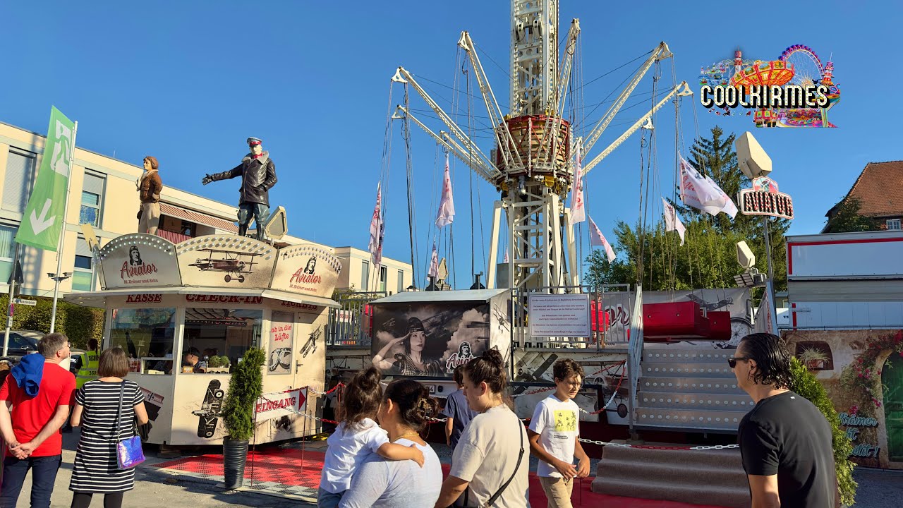 Aviator Krämer | Offride Video [ Fränkisches Volksfest Crailsheim 2023 ] - Clip by CoolKirmes