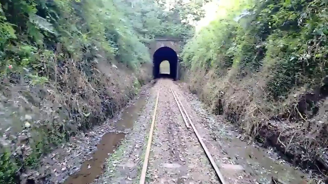 Pinheiro Preto SC o T&uacute;nel  do Trem Pagador