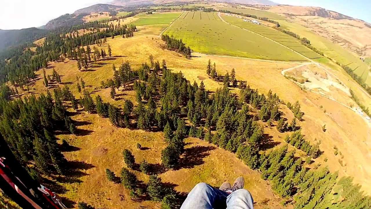 FULL FLIGHT!! (My First Paraglider Flight)