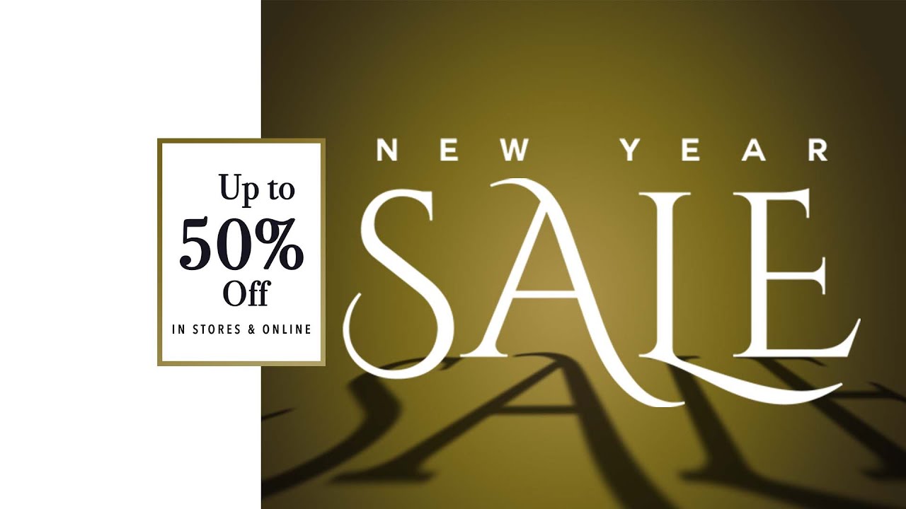 ECS New Year Sale '20 | In Stores & Online