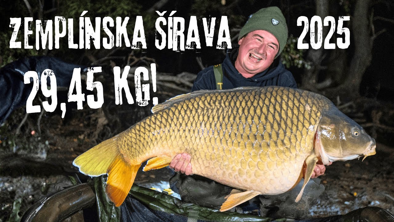 Lov kapra - Zemplínska Šírava Október 2025 - 29,45kg - Nový osobák !