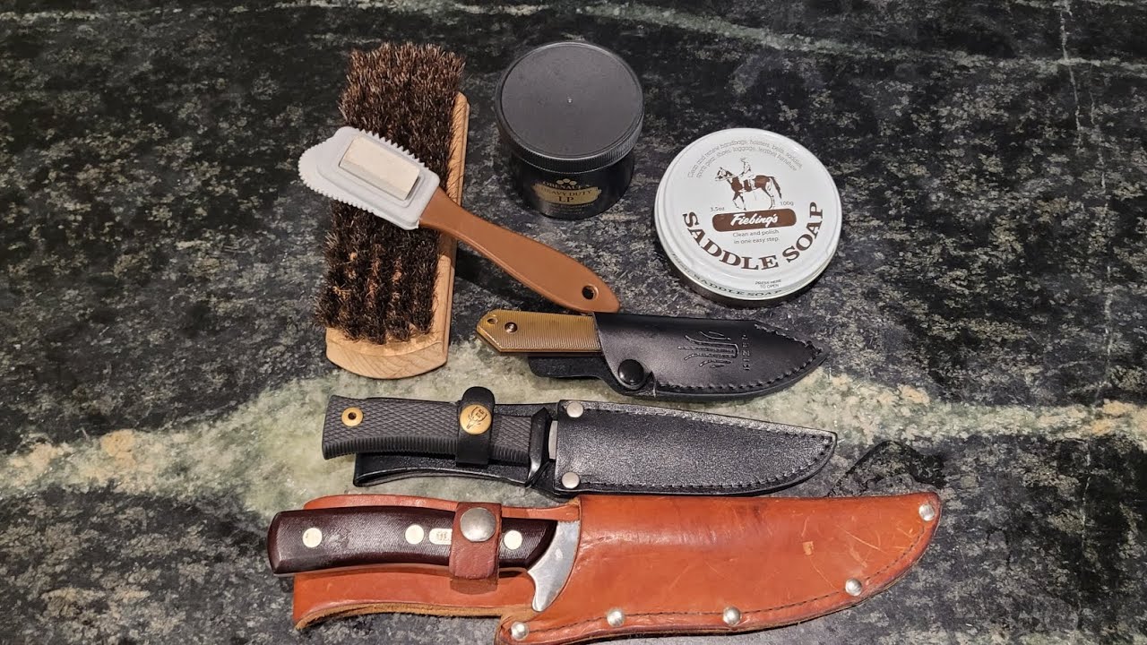 How to care for your leather knife sheath