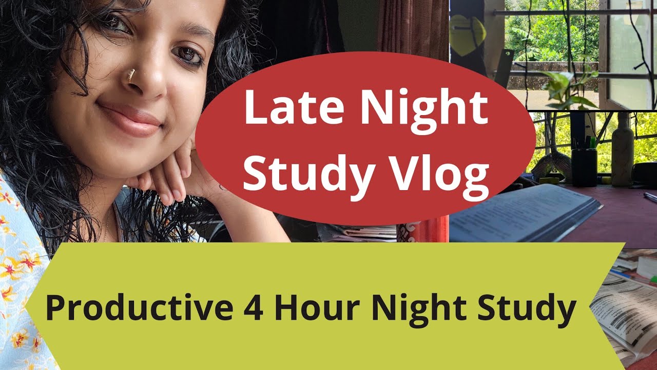Productive 4 hour Late Night Study 😍|My PSC Journey|Life of a PSC Aspirant|Self study routine🙇