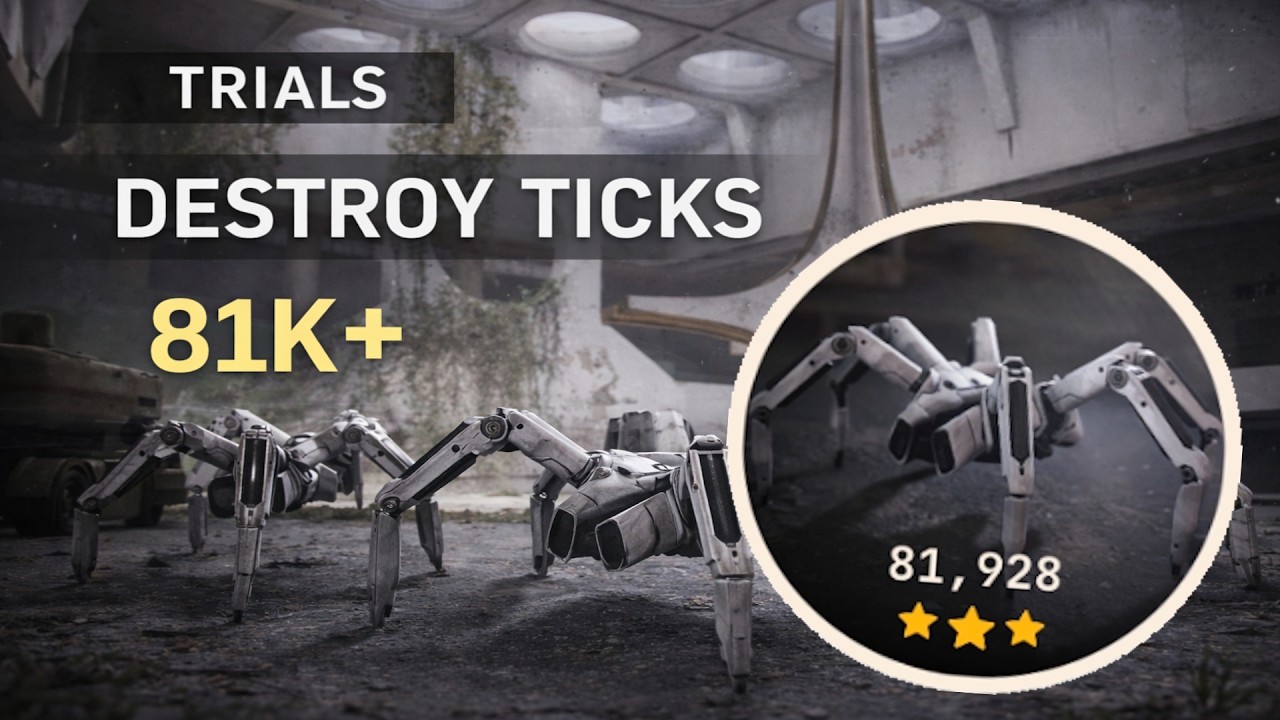 Full run 81k+ Destroy Ticks Trial - Arc Raiders Weekly Trials