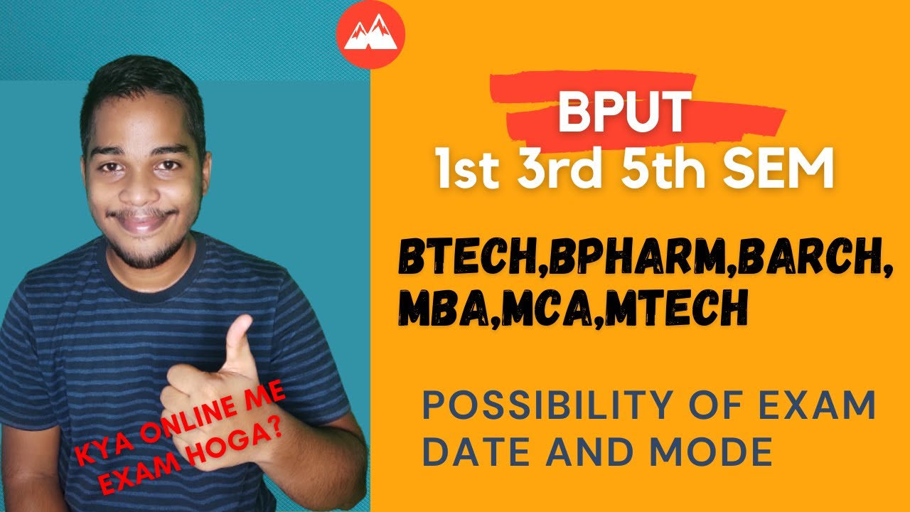 Bput 1st, 3rd, 5th Sem exam||Btech, Mtech, Bpharm, Mba, Mca, Barch all course covered