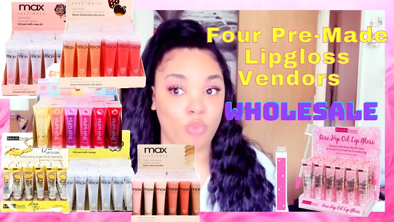 Four LipGloss Vendors for Popular Pre-made Lipglosses | (Wholesale)