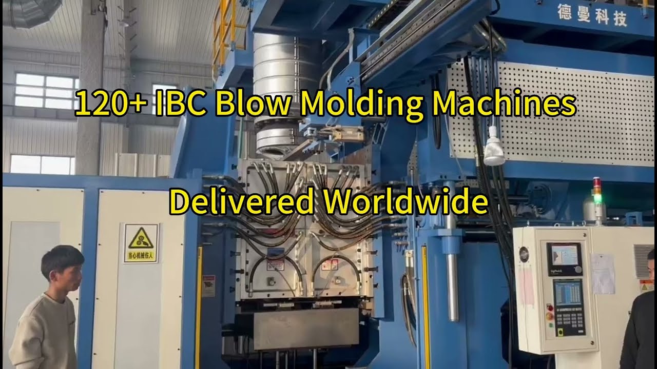 120+ multi-layer IBC blow molding machines delivered worldwide #IBC blow molding machine#ibc