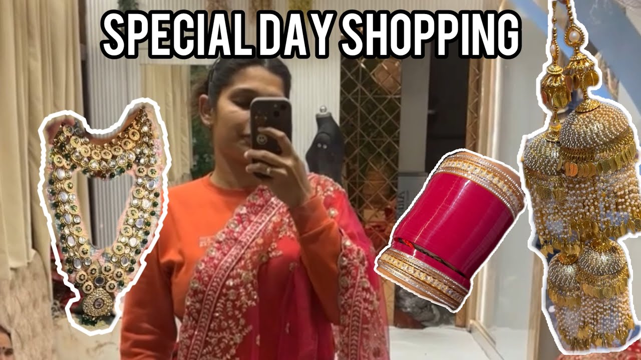 shopping for the special day 