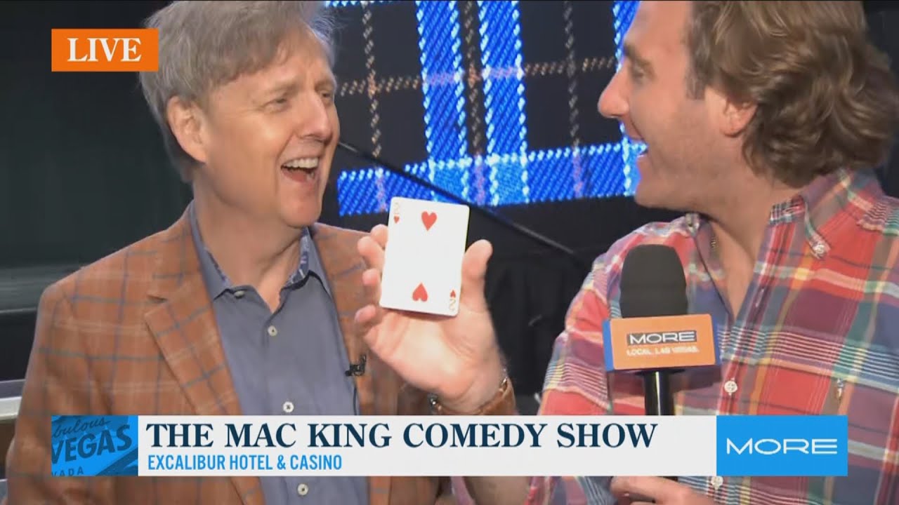 Magician Mac King gives a look at his new show