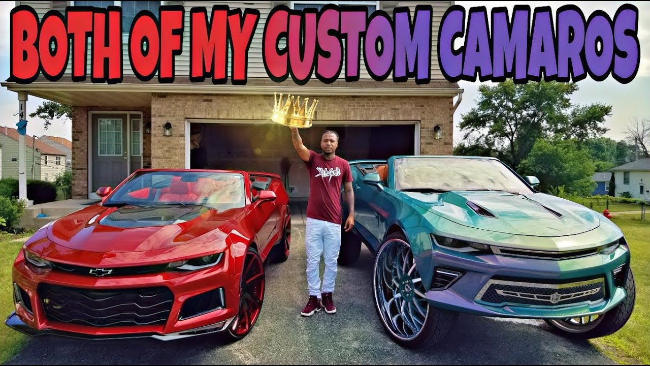 BOTH OF MY CUSTOM CAMAROS ARE FINISHED (FOR NOW)