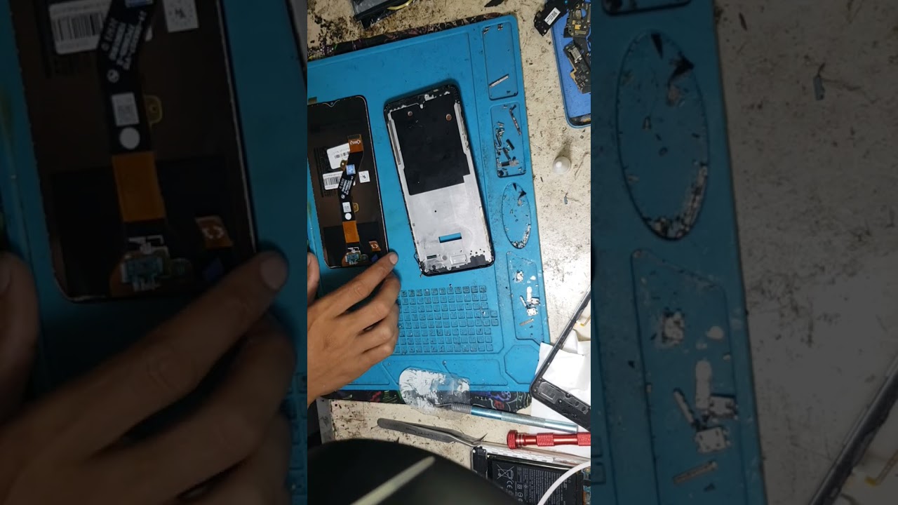 Cara ini sangat mudah | ganti lcd itel s23
