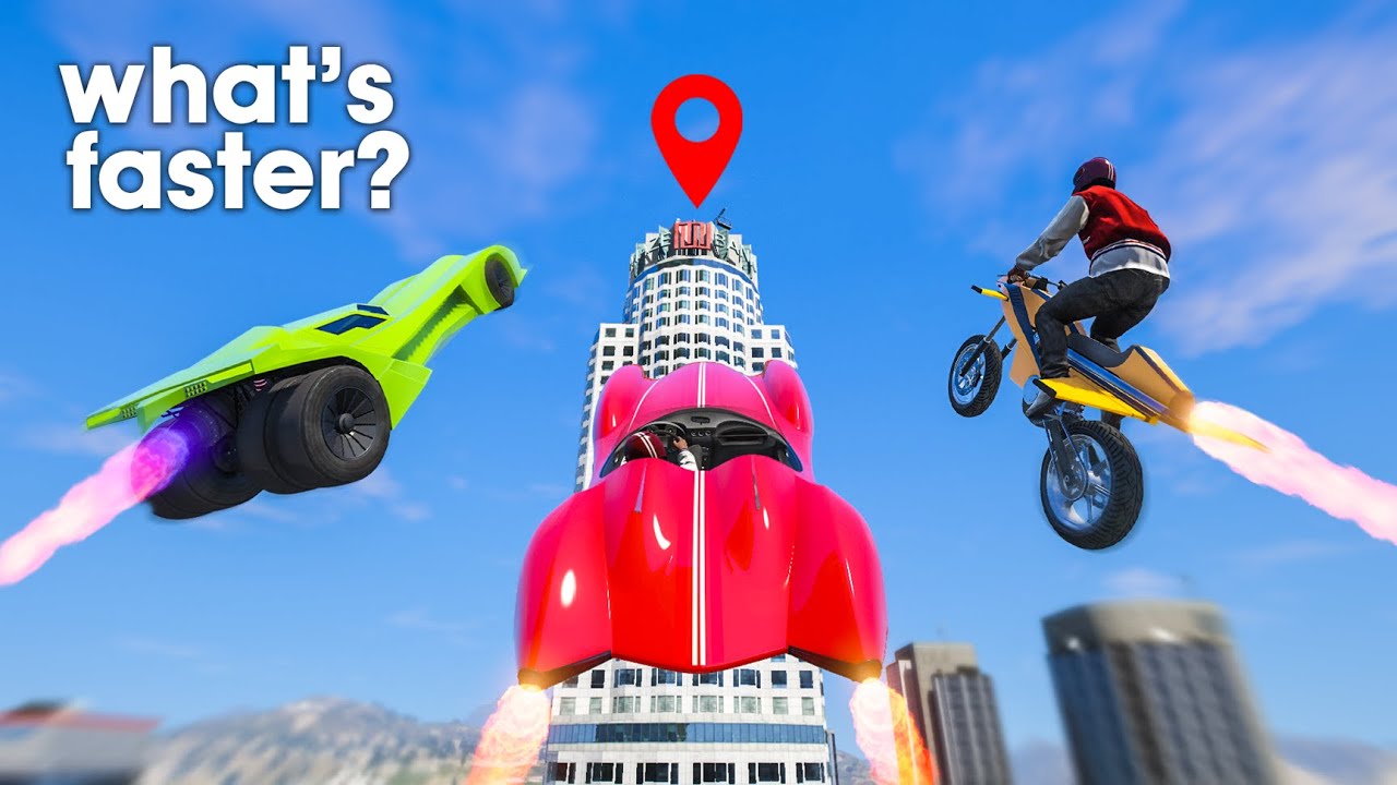 What’s The Fastest Way to The Top Of Maze Bank In GTA 5?