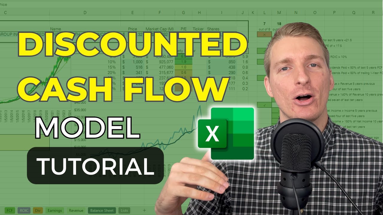 Discounted Cash Flow Analysis | Tutorial WITH FREE EXCEL Model! | Step by Step Guide with Example
