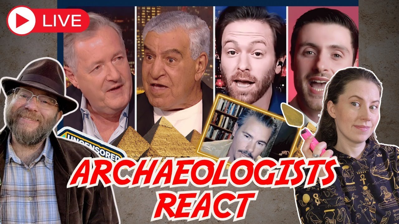 Zahi Hawass vs. Three Fake Experts on Piers Morgan with @Inside_Archaeology
