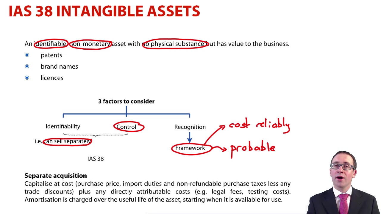 IAS 38 Intangible Assets - CIMA F2