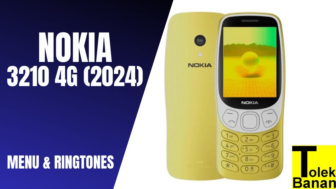 Nokia 3210 4G (2024) HMD - Unboxing / Menu & Ringtones / Dzwonki  -  Classic Phone