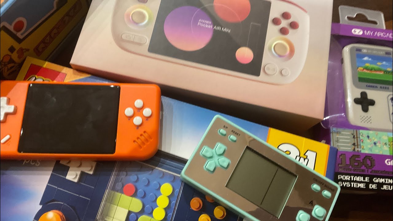 Pick Ups Video | Aya Neo Pocket AIR Mini | Del’s Handheld Games 