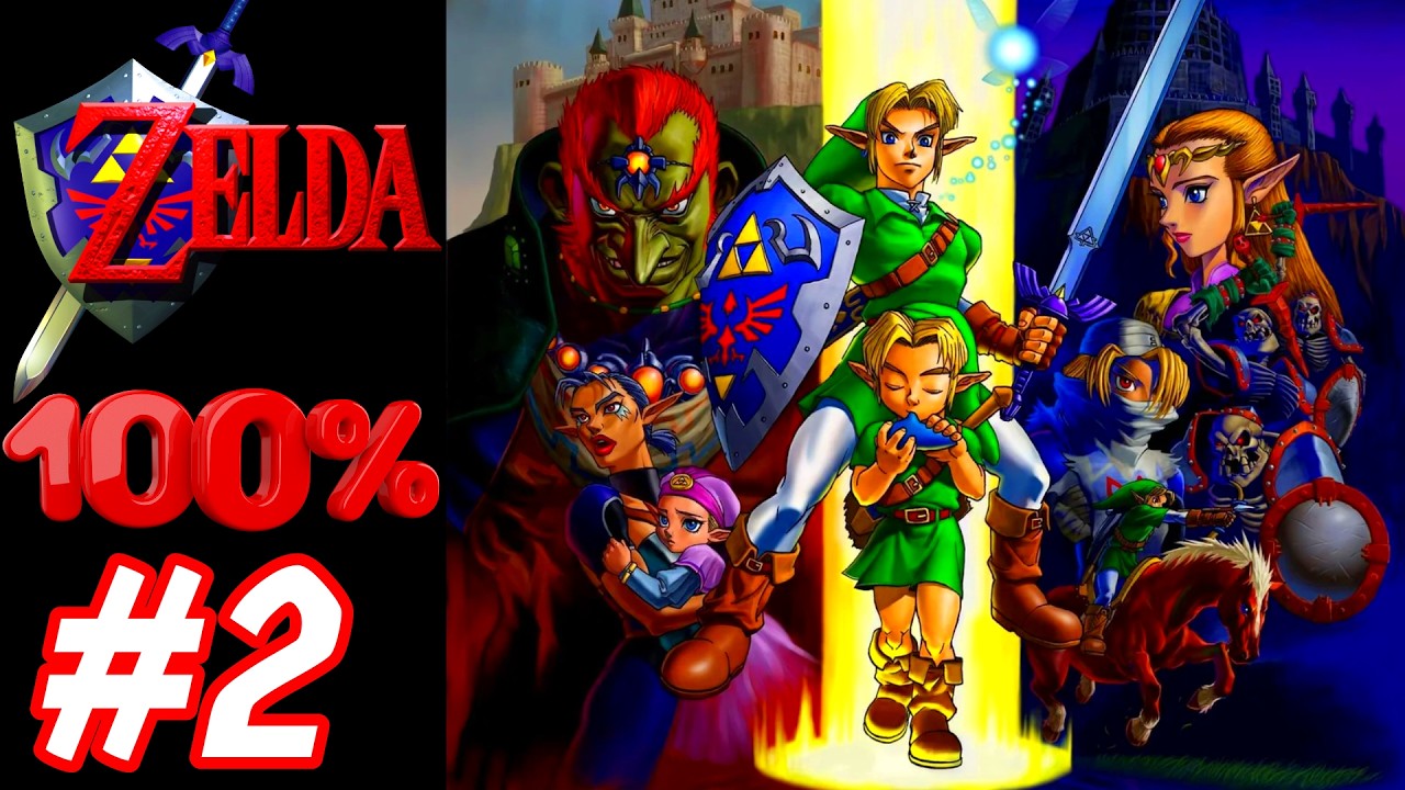 The Legend of Zelda: Ocarina of Time Gameplay Walkthrough 100% Completion PART 2