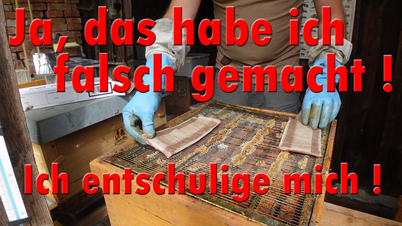 Fehler in der Imkerei !