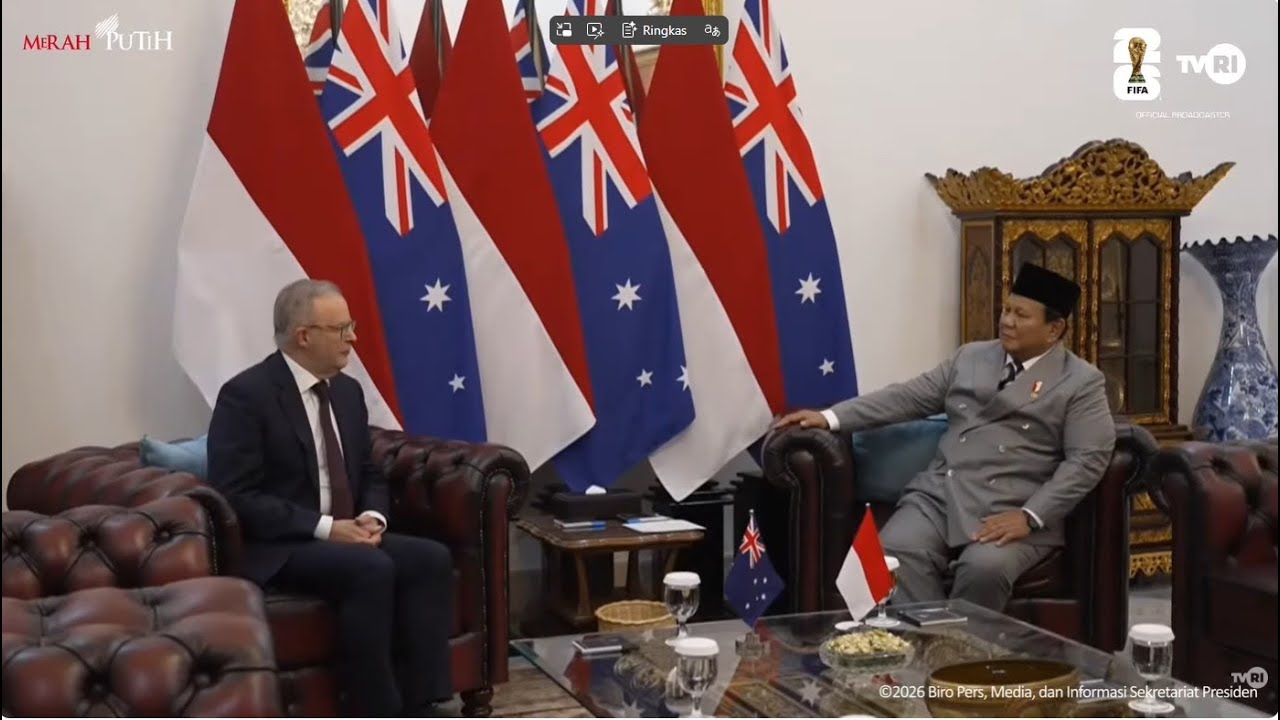 Kunjungan Kerja Perdana Menteri Australia Anthony Albanese, Istana Merdeka, 6 Februari 2026