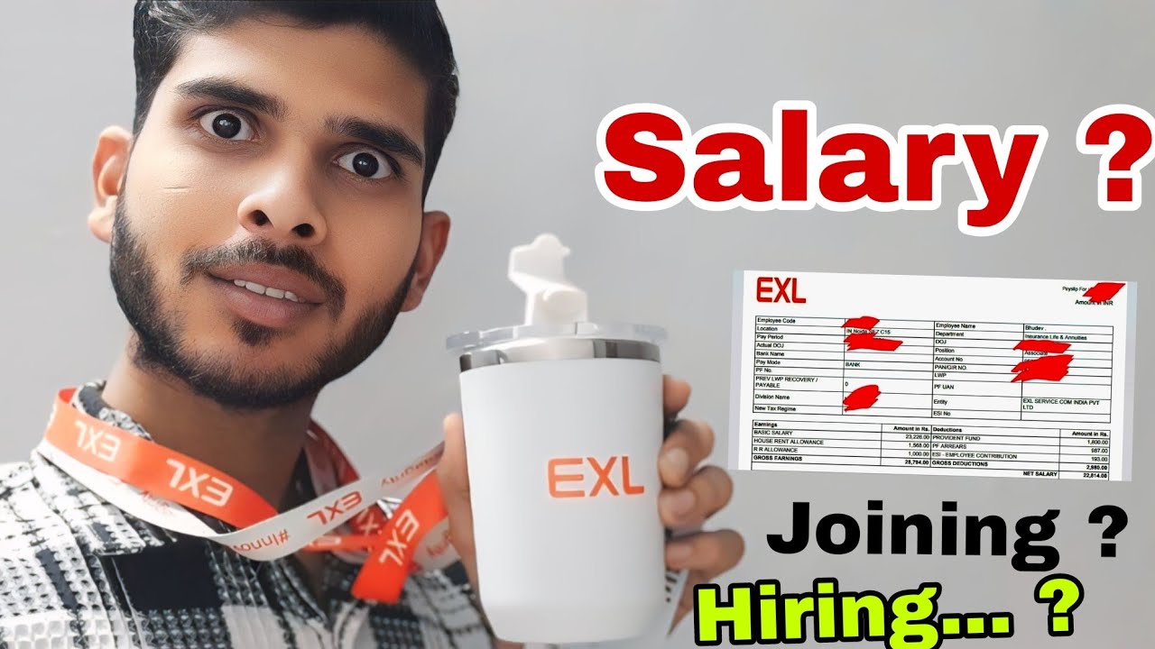 What is My Salary in EXL 🤔 | Offer letter in EXL | Hiring in EXL | EXL Company Noida | EXL Interview